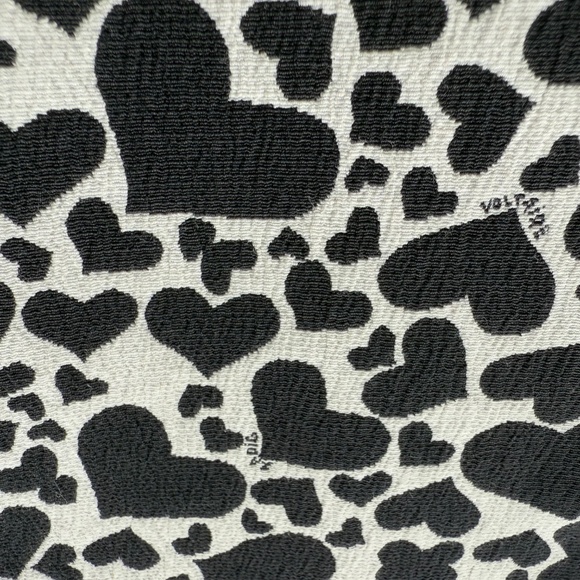 Zadig & Voltaire Viking Heart Blazer Jacket Black Beige Size 34 - Picture 5 of 14